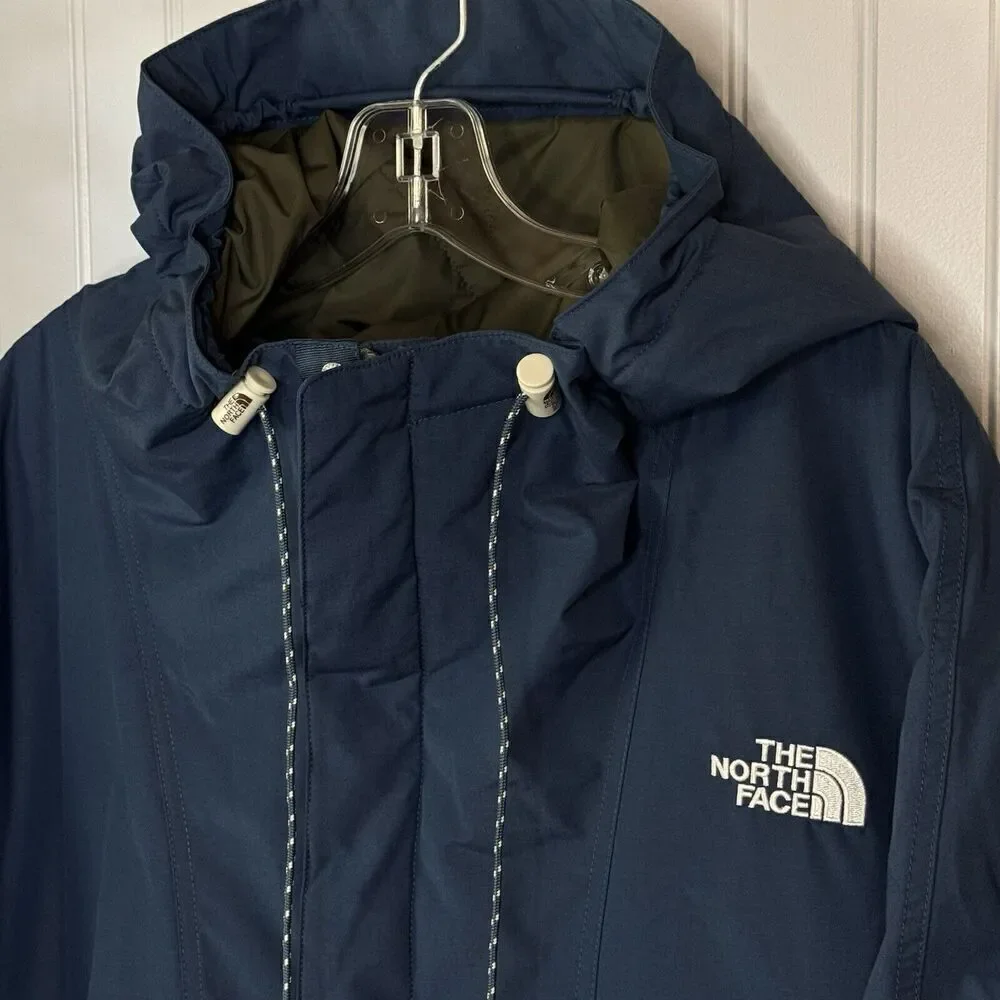 The North Face Men Sz 2XL '78 Low-Fi Hi-TEK WaterProof Windjammer Jacket Blue Gr
